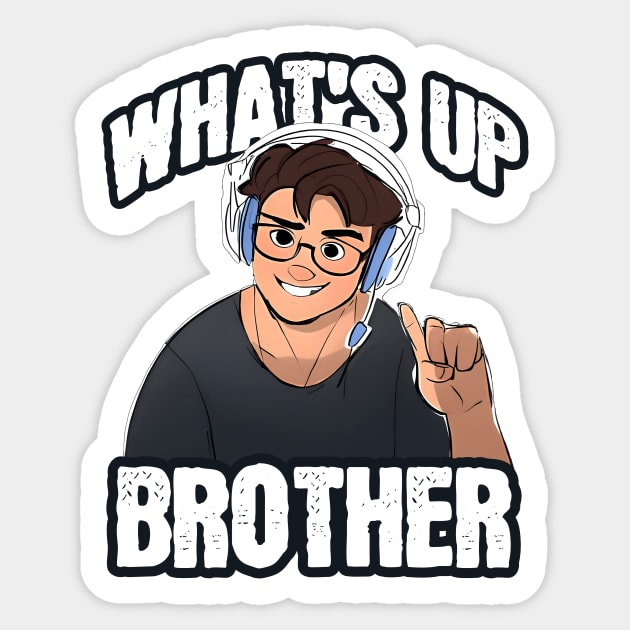 Whats up brother - Special Teams, Special Plays, Tiktok Meme Sticker by SergioCoelho_Arts